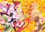  artist_request bandage bandages bat_wings bespectacled blonde_hair blue_hair blush boots braid carrying chin_rest crescent flandre_scarlet glasses hand_on_hip hat head_wings hips hong_meiling hug izayoi_sakuya koakuma long_hair maid_headdress mottsun multiple_girls patchouli_knowledge pink_eyes pink_hair pocket_watch purple_eyes purple_hair red_eyes red_hair redhead remilia_scarlet salute short_hair smile star the_embodiment_of_scarlet_devil touhou twin_braids violet_eyes watch white_hair wings wink zoom_layer 