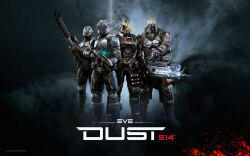  4others amarr_empire_(eve_online) ambiguous_gender armor assault_rifle boots clouds commentary copyright_logo copyright_name dated dust_514 electricity english_commentary eve_online full_body gallente_federation_(eve_online) gloves glowing gun heavy_dropsuit_(dust_514) helmet highres holding holding_gun holding_weapon hybrid_weapon_(eve_online) juliadream light_dropsuit_(dust_514) logo medium_dropsuit_(dust_514) minmatar_republic_(eve_online) multiple_others official_art railgun realistic rifle science_fiction scope shoulder_armor sniper_rifle soldier standing star_(sky) starry_sky_background weapon 