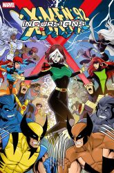  6+boys 6+girls abs artist_name beast_(x-men) belt bishop_(x-men) black_bodysuit black_hair black_lips blue_fur blue_hair blue_skin bodysuit brown_hair brown_jacket claws colored_skin comic_cover commentary copyright_name cover cover_page cyclops_(x-men) dark-skinned_female dark-skinned_male dark_skin demon_tail earrings english_commentary fangs floating_hair gambit_(x-men) gloves goth_fashion hair_between_eyes highres jacket jean_grey jewelry jubilee_(marvel) kitty_pryde lightning lipstick long_hair long_sleeves looking_at_another lucianovecchio makeup marvel multicolored_hair multiple_boys multiple_girls muscular muscular_male nightcrawler official_art open_clothes open_jacket open_mouth pointy_ears ponytail profile red_hair rogue_(x-men) scar scar_on_face short_hair spyke_(x-men) storm_(x-men) superhero_costume tail two-tone_hair white_bodysuit wolverine_(x-men) x-men x-men:_the_animated_series x-men_evolution yellow_belt yellow_gloves 