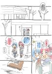  comic mahou_shoujo_madoka_magica miki_sayaka sakura_kyouko translation_request yuuta_(tokoton_hirune_hiyori) 