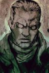  bad_id batou bust cong1991 ghost_in_the_shell male monochrome short_hair solo 