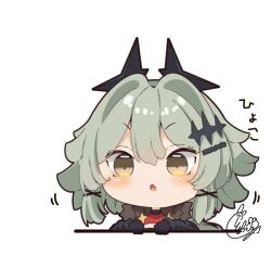 1girl caesar_king_(zenless_zone_zero) chibi long_hair solo zenless_zone_zero