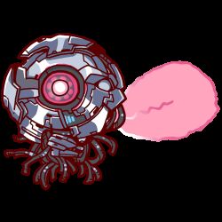  1other animated animated_gif bottled_stardust chibi chibi_only glowing glowing_eyes honkai:_star_rail honkai_(series) licking lowres mechanical_cyclops_eye mechanical_eyes non-web_source nous_(honkai:_star_rail) one-eyed one-eyed_mecha red_eyes robot single_mechanical_eye 