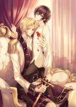  code_geass fylus lelouch_lamperouge multiple_boys petals rose_petals schneizel_el_britannia sword weapon 