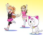  doraemon food fujiko_f_fujio_(style) hammy houjou_hibiki hummy_(suite_precure) minamino_kanade parody precure style_parody suite_precure ueyama_michirou 