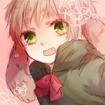  aimu animal_ears axis_powers_hetalia blonde_hair bunny_ears fang green_eyes hachi_(aimu) lowres male solo united_kingdom_(hetalia) 