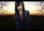  sayoko sayonara_memories seifuku sunset tagme 