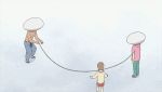  animated animated_gif brown_hair daifuku daifukumochi faceplant fail failure gif hoodie jump_rope nichijou school_uniform screencap shirtless short_hair skirt you&#039;re_doing_it_wrong you're_doing_it_wrong 