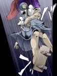  blackmore crossover geta heterochromia jojo_no_kimyou_na_bouken parody rorikon_(youkon) steel_ball_run style_parody tatara_kogasa touhou umbrella 