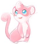  artist_request blue_eyes fusion no_humans pink pokemon pokemon_(game) rattata solo whiskers wigglytuff 