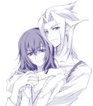  bad_id carnelian character_request couple hug hug_from_behind long_hair makiba_shingo miyabi_reiji monochrome smile star_driver trap yaoi 