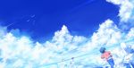  ano_hi_mita_hana_no_namae_wo_bokutachi_wa_mada_shiranai bird cloud clouds highres hisakawa_tetsudou honma_meiko matsuyuki_atsumu silverwing sky tsurumi_chiriko yadomi_jinta young 