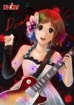  brown_hair don&#039;t_say_&quot;lazy&quot; don't_say_&quot;lazy&quot; don't_say_lazy dress gloves guitar hirasawa_yui instrument k-on! les_paul short_hair white_dress 