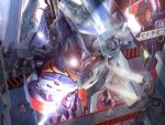  akagi_ritsuko concept_art eva_01 eva_02 ibuki_maya labcoat mecha neon_genesis_evangelion 