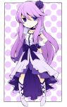  bad_id boots bow chibi choker cure_moonlight dress flower gloves hair_flower hair_ornament hand_on_hip heartcatch_precure! hips ichika_(rainyrainy) long_hair magical_girl payot precure purple_eyes purple_hair purple_rose ribbon rose serious single_elbow_glove single_glove solo standing tsukikage_yuri violet_eyes wrist_cuffs 