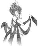 evelynn league_of_legends monochrome tagme traditional_media 