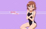  blush misaka_mikoto swimsuit to_aru_kagaku_no_railgun vector 
