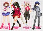  amami_haruka bishoujo_senshi_sailor_moon bodysuit cosplay cutie_honey fujima_takuya ganaha_hibiki ghost_in_the_shell kisaragi_chihaya mahou_sensei_negima sailor_moon screening seifuku shijou_takane sword the_idolm@ster 