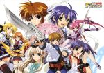  agito fate_testarossa gun isis_eaglet lily_strosek mahou_senki_lyrical_nanoha_force mahou_shoujo_lyrical_nanoha signum subaru_nakajima sword takamachi_nanoha teana_lanster tohma_avenir 