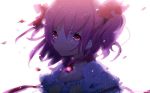  face harawata kaname_madoka light mahou_shoujo_madoka_magica pink_eyes pink_hair puffy_sleeves short_hair tears twintails 