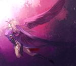  angel_wings black_wings blonde_hair boots breasts breath_of_fire breath_of_fire_ii gauntlets large_breasts large_wings legs long_hair long_legs nina_(breath_of_fire_i) nina_(breath_of_fire_ii) nina_(breath_of_fire_iii) nina_(breath_of_fire_iv) nina_(breath_of_fire_v) side_slit thigh_boots thighhighs thighs wings 