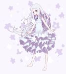  dress highres honma_meiko kansou_samehada kei_t_sr long_hair white_hair 