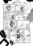  1dtsa cirno comic daiyousei highres ichidai_taisa monochrome portal touhou translated translation_request 