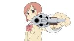  gun nichijou tachibana_misato vector weapon 