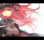  blazblue dark_persona hat letterboxed long_hair pink_eyes pink_hair shihage solo tsubaki_yayoi 