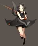  brown_hair energy_sword highres laser nocchi_(perfume) perfume simple_background solo sword weapon yoshito 
