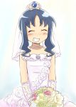  bouquet dress flower gloves grin heartcatch_precure! heartcatch_pretty_cure! kurumi_erika precure pretty_cure satogo smile veil wedding wedding_dress 