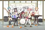  akemi_homura amplifier animal_ears bass_guitar black_hair blonde_hair blue_eyes blue_hair boots bottle cat_ears charlotte charlotte_(madoka_magica) drill_hair drum group guitar highres homu hy136 instrument k-on! kaname_madoka kemonomimi_mode keyboard_(instrument) kyubey kyuubee left-handed long_hair mahou_shoujo_madoka_magica miki_sayaka morning_rescue multiple_girls pantyhose parody pink_eyes pink_hair purple_eyes red_eyes red_hair redhead sakura_kyouko school_uniform seifuku short_hair skirt smile soul_gem speaker thigh-highs thighhighs tomoe_mami twintails violet_eyes yellow_eyes zettai_ryouiki 