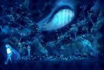 alichia blue forest hatsune_miku seifuku serafuku vocaloid whale 