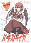  comic cosplay detached_sleeves doujinshi hakurei_reimu hakurei_reimu_(cosplay) highres minigirl multiple_girls multiple_persona mystia_lorelei smile torinone touhou translated translation_request wings |_| 