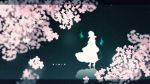  perfect_cherry_blossom saigyouji_yuyuko silhouette touhou 