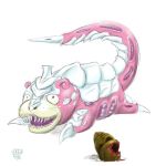  b&amp;hammer40kun crossover nintendo no_humans pokemon slowpoke tyranid war warhammer_40k 