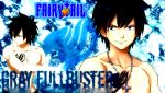  blue fairy_tail gray_fullbuster jewelry male necklace shirtless smile 