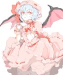  bloomers cup drawr otoko515 red_eyes remilia_scarlet solo tea touhou wings 