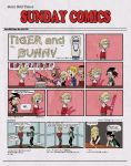  barnaby_brooks_jr bilingual blondie cake chic_young_(style) comic english food garfield highres jim_davis_(style) kaburagi_t_kotetsu karina_lyle keith_goodman mayonnaise nathan_seymour parody style_parody sukreih tiger_&amp;_bunny 