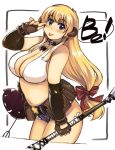  blue_eyes breasts cleavage horns large_breasts plump ragnarok_online solo whitesmith xration 