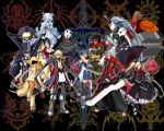  bang_shishigami blazblue carl_clover crest gii hakumen iron_tager jin_kisaragi litchi_faye_ling nago noel_vermillion nu-13 rachel_alucard ragna_the_bloodedge taokaka 