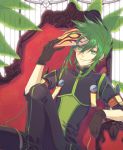  bad_id chair enk green_eyes green_hair male mask sitting solo sync tales_of_(series) tales_of_the_abyss 