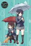  black_legwear cat hirasawa_yui k-on! kakifly pantyhose school_uniform umbrella 