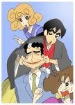  adult age_difference crayon_shin-chan family father_and_daughter father_and_son mother_and_daughter mother_and_son nohara_himawari nohara_hiroshi nohara_misae nohara_shinnosuke tsubasa_vision 
