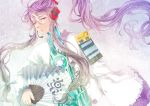  fan kamui_gakupo long_hair purple_hair vocaloid 