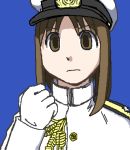  azumanga_daioh clenched_hand cosplay fist gloves hat imperial_japanese_navy kasuga_ayumu lowres military military_uniform morichan solo uniform yamamoto_isoroku yamamoto_isoroku_(cosplay) 