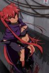  arcana_heart_3 cape highres long_hair red_hair redhead scharlachrot takashimanga twintails 