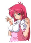  anna_miller green_eyes long_hair motohiron natsume_atsuko nuku_nuku red_hair redhead waitress 