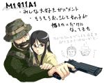  call_of_duty:_modern_warfare_2 call_of_duty:_modern_warfare_3 call_of_duty_4 cigar claes crossover glasses gun gunslinger_girl handgun hat john_price m1911 pistol sweater translation_request weapon 