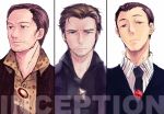  arthur_(inception) brown_hair dice dom_cobb dominic_cobb eames inception multiple_boys necktie poker_chips saeuchobab science_fiction tonkotsu_ramen 